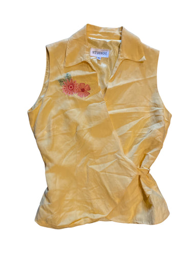 Vintage Wrap Around vest