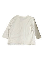 Load image into Gallery viewer, Christopher &amp; Banks Beaded White Button-Up Women’s Cardigan