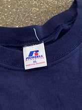 Load image into Gallery viewer, Troy Baseball Boosters “Stars” Navy Longsleeve Shirt