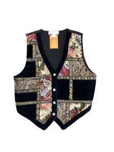 Chrysantheme Textured Funky Vest