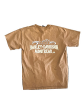 Load image into Gallery viewer, Harley Davidson Motorcycles Montreal, QC Brown T-Shirt