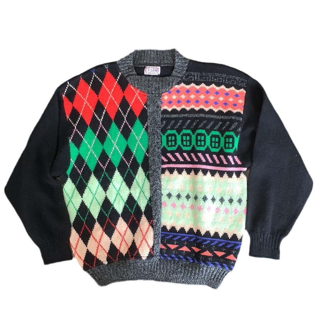 Vintage Fiorucci Patterned Sweater