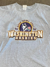 Load image into Gallery viewer, 2001 Washington Huskies Rose Bowl Grey T-Shirt