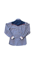 Load image into Gallery viewer, Kenny Rogers Striped Western Pearlsnap