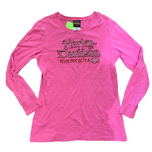 Load image into Gallery viewer, Hot pink Harley Davidson Altoona, PA long sleeve shirt