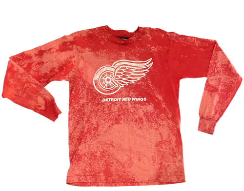 Detroit Red Wings Tie Dye Long Sleeve