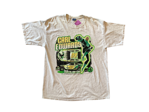 Signed Carl Edwards Green Lantern T-Shirt