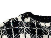 Load image into Gallery viewer, AGENDA Multicolor Specked Checkered Sweater