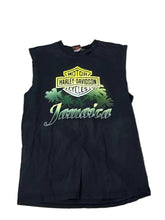 Load image into Gallery viewer, Harley Davidson Jamaica Black Muscle Tank