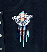 Load image into Gallery viewer, Harley Davidson Nashville, TN Button-Up Black Women’s Tank Top