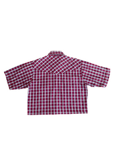 Load image into Gallery viewer, Plains Western Wear Cropped Pearl Snap Button-Up