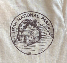 Load image into Gallery viewer, Utah National Parks Tan T-Shirt