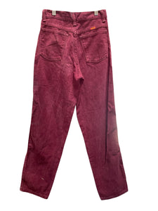 VNTG Rustler Maroon Cotton Pants