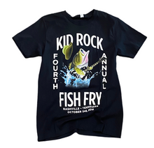 Load image into Gallery viewer, Kid Rock Fourth Annual Fish Fry Black T-Shirt