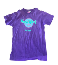 Load image into Gallery viewer, Vintage Hard Rock Cafe Maui, Hawaii Purple T-Shirt