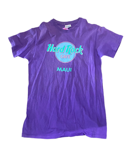 Vintage Hard Rock Cafe Maui, Hawaii Purple T-Shirt