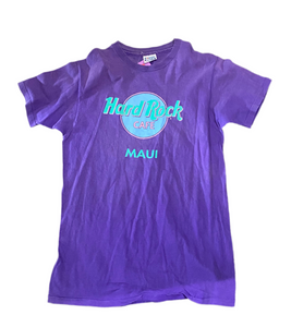 Vintage Hard Rock Cafe Maui, Hawaii Purple T-Shirt