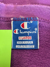 Load image into Gallery viewer, VTG Faded &amp; Distressed Lilac Champion Crewneck