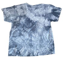 Load image into Gallery viewer, The Mountain Hunting Eagle American Flag Blue Tie-Dye T-Shirt
