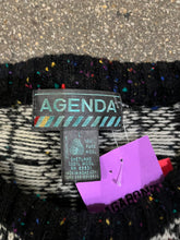Load image into Gallery viewer, AGENDA Multicolor Specked Checkered Sweater
