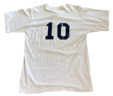 Load image into Gallery viewer, Braves Dual-Button Cream T-Shirt