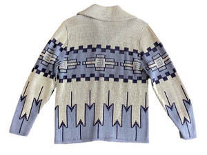 Vintage Montgomery Ward zip-up sweater