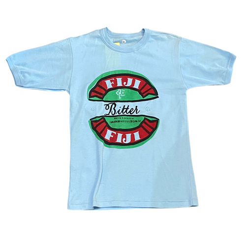 Carlton Brewery Fiji Bitter Logo Light Blue T-Shirt