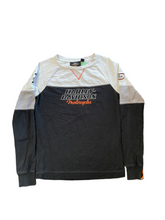 Load image into Gallery viewer, Tri-Color Heavyweight Harley Longsleeve Shirt