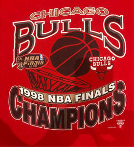Chicago Bulls 1998 NBA Finals Champions