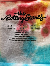 Load image into Gallery viewer, Rolling Stones tie-dye tee￼