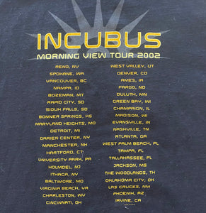 2002 Incubus “Morning View” Tour Tee