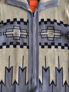 Vintage Montgomery Ward zip-up sweater
