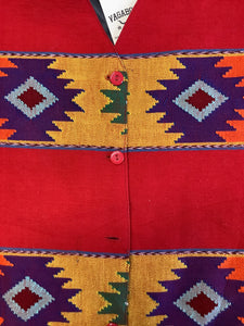 Multicolor woven vest