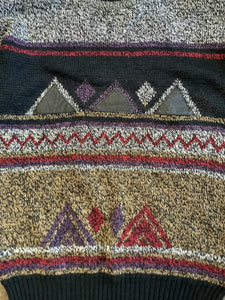 Campus Knit Triangle Sweater