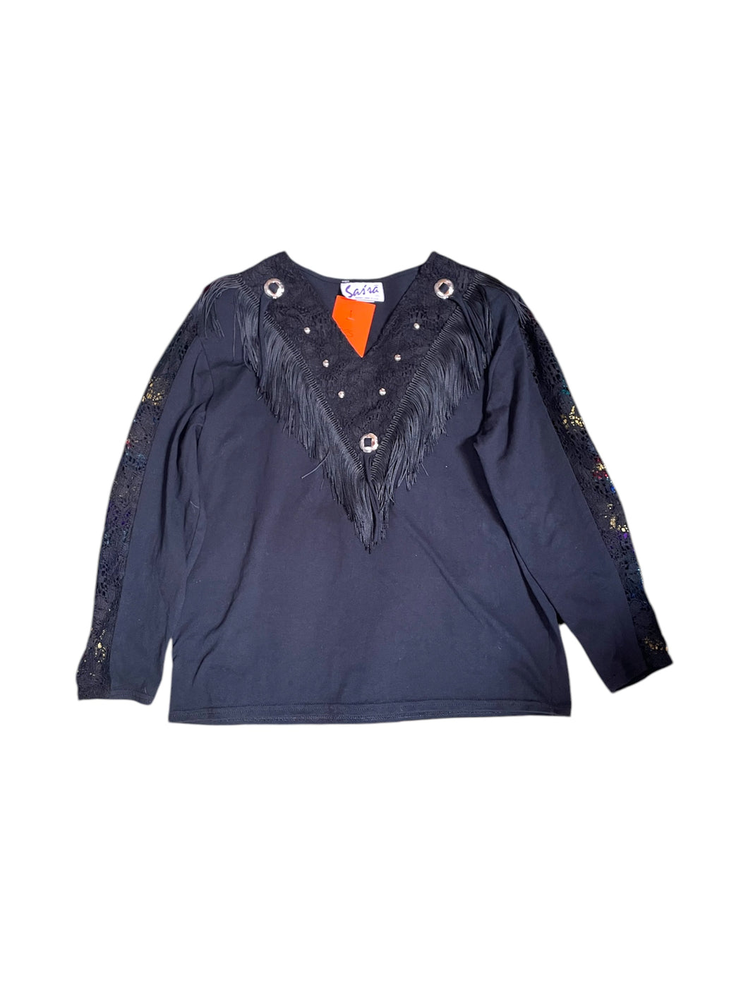 Western Fringe Long Sleeve