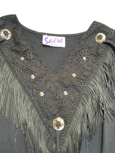 Western Fringe Long Sleeve