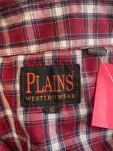 Load image into Gallery viewer, Plains Western Wear Cropped Pearl Snap Button-Up
