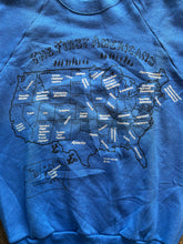 Load image into Gallery viewer, Vintage “The First Americans” Map Sweatshirt