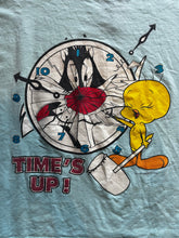 Load image into Gallery viewer, Tweety Bird &amp; Sylvester “Time’s Up” T-shirt