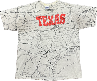 Texas map tee