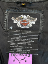 Load image into Gallery viewer, Vintage Harley Davidson Adjustable Leather Vest