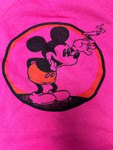 Load image into Gallery viewer, Dead stock pink smoking Mickey crewneck