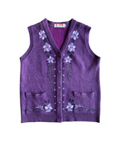 Load image into Gallery viewer, Purple sweater vest