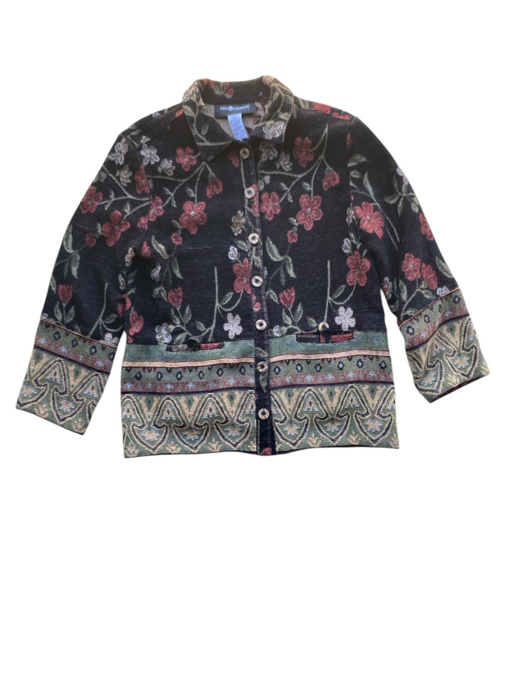 Vintage floral button up