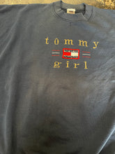 Load image into Gallery viewer, Vintage Embroidered Tommy Girl Crewneck