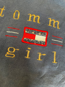 Vintage Embroidered Tommy Girl Crewneck