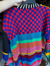 Load image into Gallery viewer, Funky vintage knit cardigan