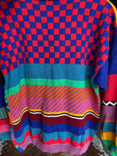 Load image into Gallery viewer, Funky vintage knit cardigan