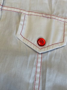 Vintage Ladies Western Button Up Shirt