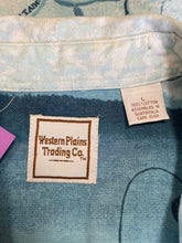 Load image into Gallery viewer, Western Plains Trading Co. Map Print Button-Down